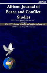 African Journal of Peace and Conflict Studies formerly Ubuntu: Journal of Conflict and Social Transformation 