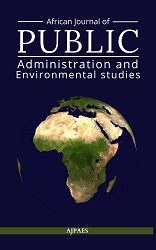 African Journal of Public Administration and Environmental Studies (AJOPAES) 
